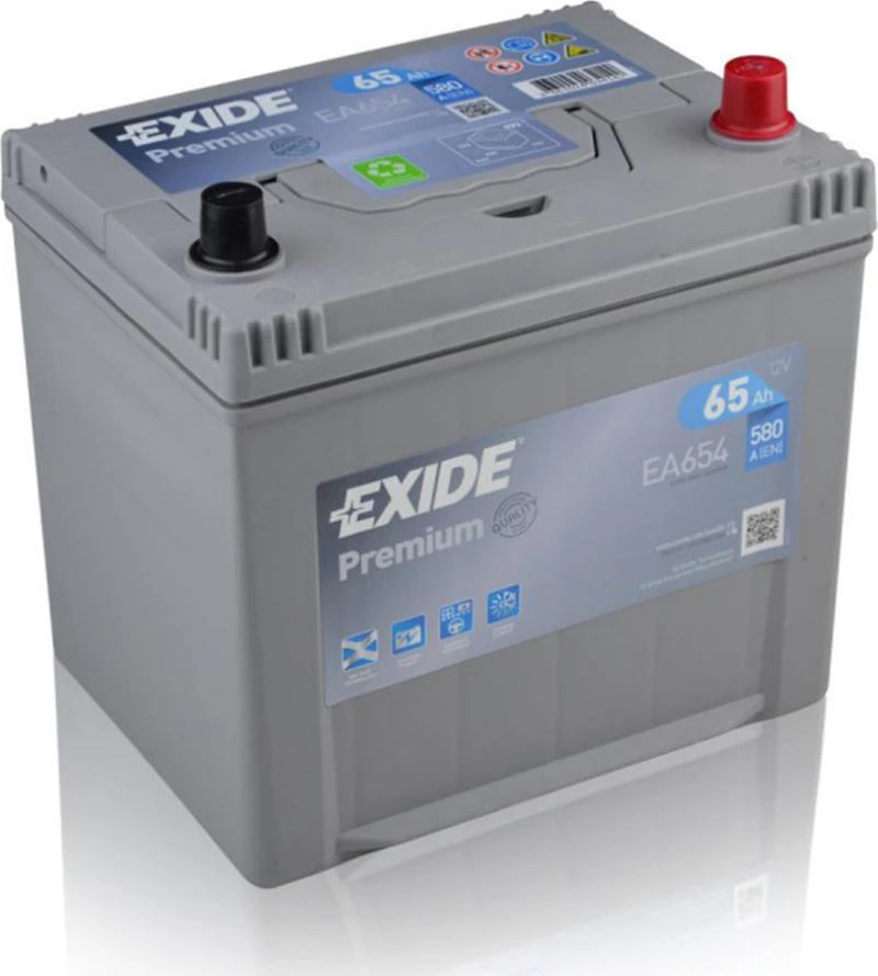 Exide Premium EA654 12V 65AH-580EN
