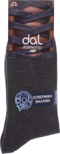 Ανδρικό Ισοθερμικές Κάλτσες Πόλης dal socks 750 Γκρι