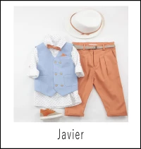 Βαπτιστικό Κουστούμι Bambolino Javier-9437