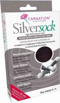 Vican Carnation Silversock - Θερμοδυναμικές Κάλτσες, Κατάλληλες Για Διαβητικούς, 1 ζευγάρι