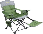 Καρέκλα Σπαστή Με Υποπόδιο Oztrail Μπλε Monarch Footrest D