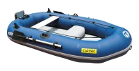 Aqua Marina Classic Φουσκωτή Βάρκα 2 Ατόμων Τιρκουάζ με Κουπιά & Τρόμπα 265x134εκ.