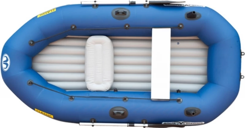 Aqua Marina Classic Φουσκωτή Βάρκα 2 Ατόμων Τιρκουάζ με Κουπιά & Τρόμπα 265x134εκ.