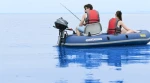 Aqua Marina Classic Φουσκωτή Βάρκα 2 Ατόμων Τιρκουάζ με Κουπιά & Τρόμπα 265x134εκ.