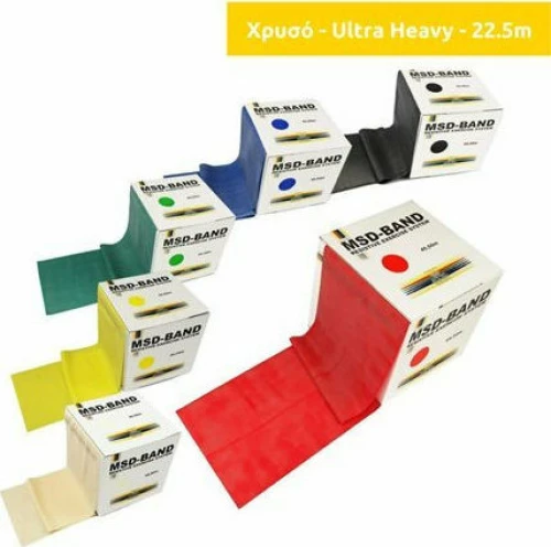 MSD Band Roll 22.5m Χρυσό (Ultra Heavy)