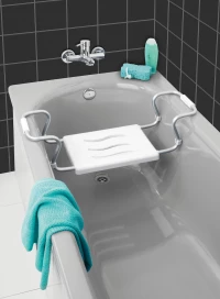 Κάθισμα Ασφαλείας Μπανιέρας Secura Wenko 55-65x26x18εκ