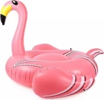 LARGE Φουσκωτό στρώμα θαλάσσης Flamingo 170x170x150cm