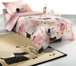Saint Clair Παπλωματοθήκη Doggy 160x220cm Pink