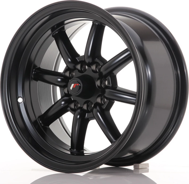 Japan Racing Wheels JR19 15x8 ET0 (4x100/114) Matt Black