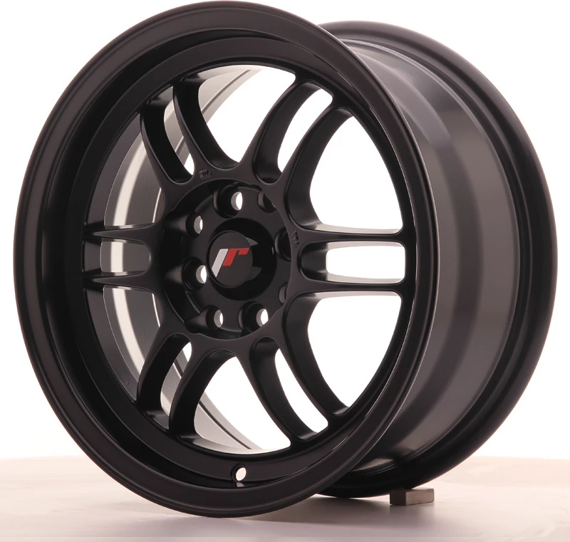 Japan Racing Wheels JR7 15x7 ET38 (4x100/114) Matt Black