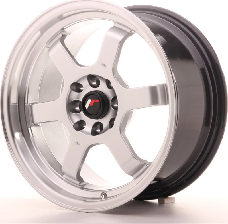 Japan Racing Wheels JR12 16x8 ET33 (4x100/108) Hyper Silver/Machined Lip