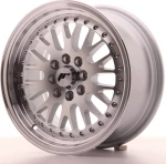 Japan Racing Wheels JR10 15x7 ET30 (4x100/108) Silver Machined Face