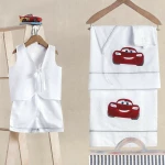 Disney Βαπτιστικά Λαδόπανα Cars Mcqueen Λευκό