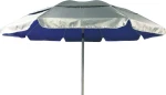 Solart Ομπρέλα Θαλάσσης Silver/Blue 2m