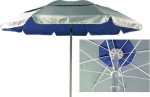 Solart Ομπρέλα Θαλάσσης Silver/Blue 2m