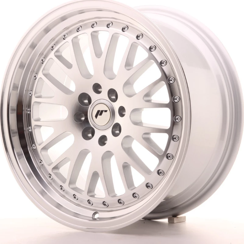 Japan Racing Wheels JR10 17x8 ET35 (5x100/114) Silver Machined Face