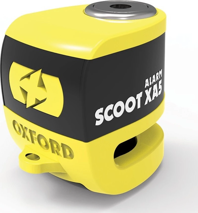 Oxford XA5 Alarm Disc Lock Yellow/Black