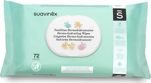 Suavinex Dermo Hydrating Wipes 72τμχ