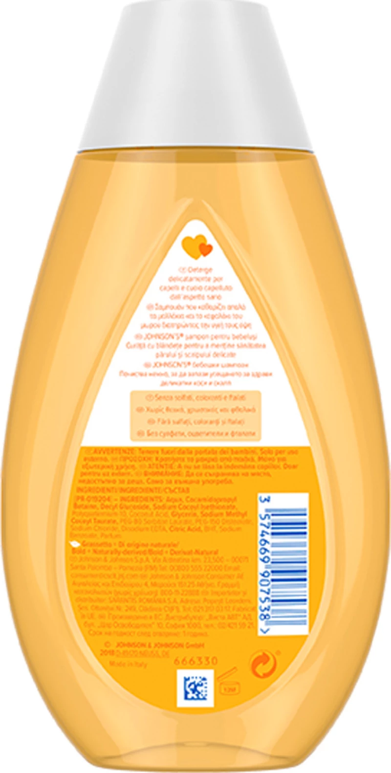 Johnson & Johnson Baby Shampoo Regular 300ml