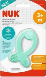 Nuk Extra Cool Teether Fish Green / Blue 3+ μηνών
