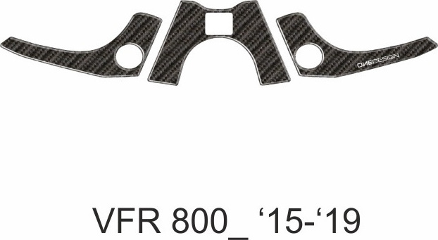 ΑΥΤΟΚΟΛΛΗΤΟ ΤΙΜΟΝΟΠΛΑΚΑΣ YOKE PROTECTOR PPSH8P ΓΙΑ HONDA VFR 800 15-19 | PRINT