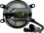 Drl Και Φως Ομιχλης 12V Προσθετο Daytime Διεθνη Στρογγυλο 90Mm