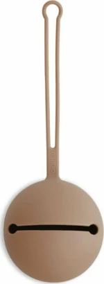 Mushie Θήκη Πιπίλας Pale Taupe Natural