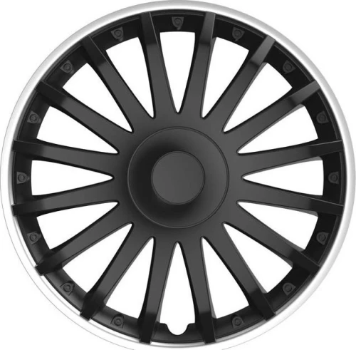 Auto Gs Σετ Τάσια Αυτοκινήτου Crystal 4τμχ 14" Μαύρο