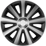 Auto Gs Τάσι Αυτοκινήτου Aviator 104066 Carbon 1τμχ 16" Ασημί