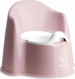 BabyBjorn Potty Chair Powder Pink/White