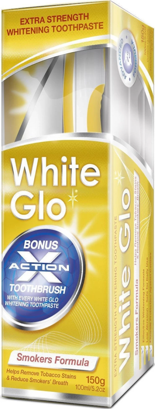 White Glo Smokers Formula Λευκαντική κατά των Λεκέδων 150ml