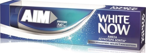 AIM White Now Άμεση Λεύκανση 75ml