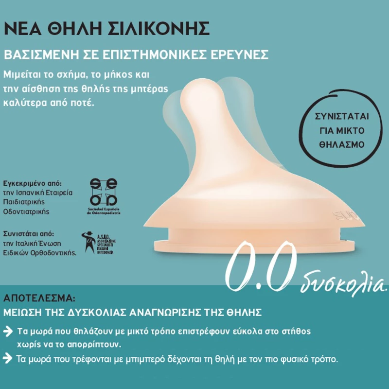 Suavinex Zero Zero 0m+ 180ml