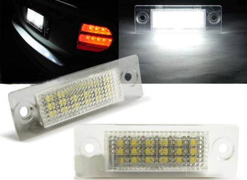 T-Tec Φώτα Πινακίδας LED για Skoda Superb για Volkswagen Caddy / Jetta / Passat / Touran / Transporter