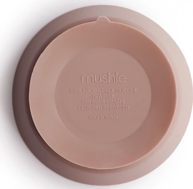 Mushie Μπολ Σιλικόνης Blush