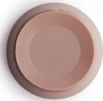 Mushie Μπολ Σιλικόνης Blush