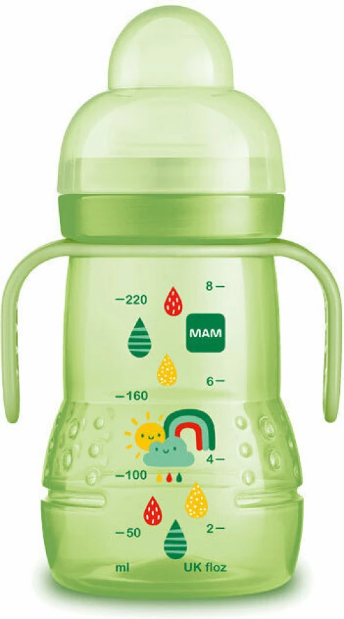 Mam Trainer + 4m+ Green Rainbow 220ml
