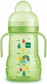 Mam Trainer + 4m+ Green Rainbow 220ml