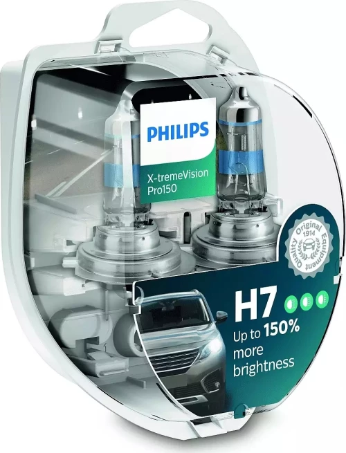 Philips H7 X-tremeVision Pro150 12V 55W 2τμχ