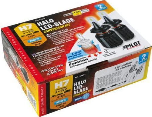 Lampa H7 Halo Led Blade 9-32V 2τμχ