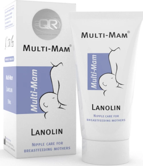 Multi Mam Lanolin 30ml (Κρέμα Λανολίνης για Φροντίδα & Προστασία των Θηλών)