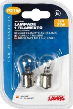 Lampa P21W-BA15s Σετ Λαμπάκια 2τμχ