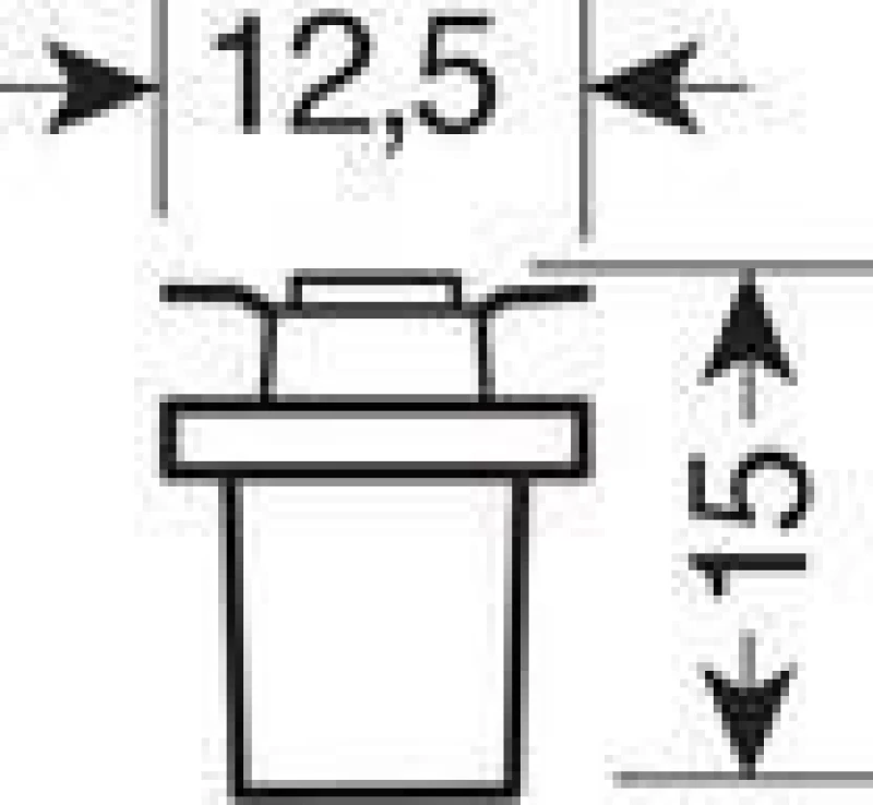 Lampa B8.5D Hyper-Led Power 3 White 24V / 28V 2τμχ