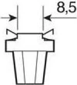 Lampa B8.5D Hyper-Led Power 3 White 24V / 28V 2τμχ