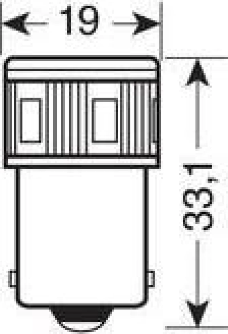 Lampa P21W Mega-Led Hi-Power11 10V / 30V 1τμχ