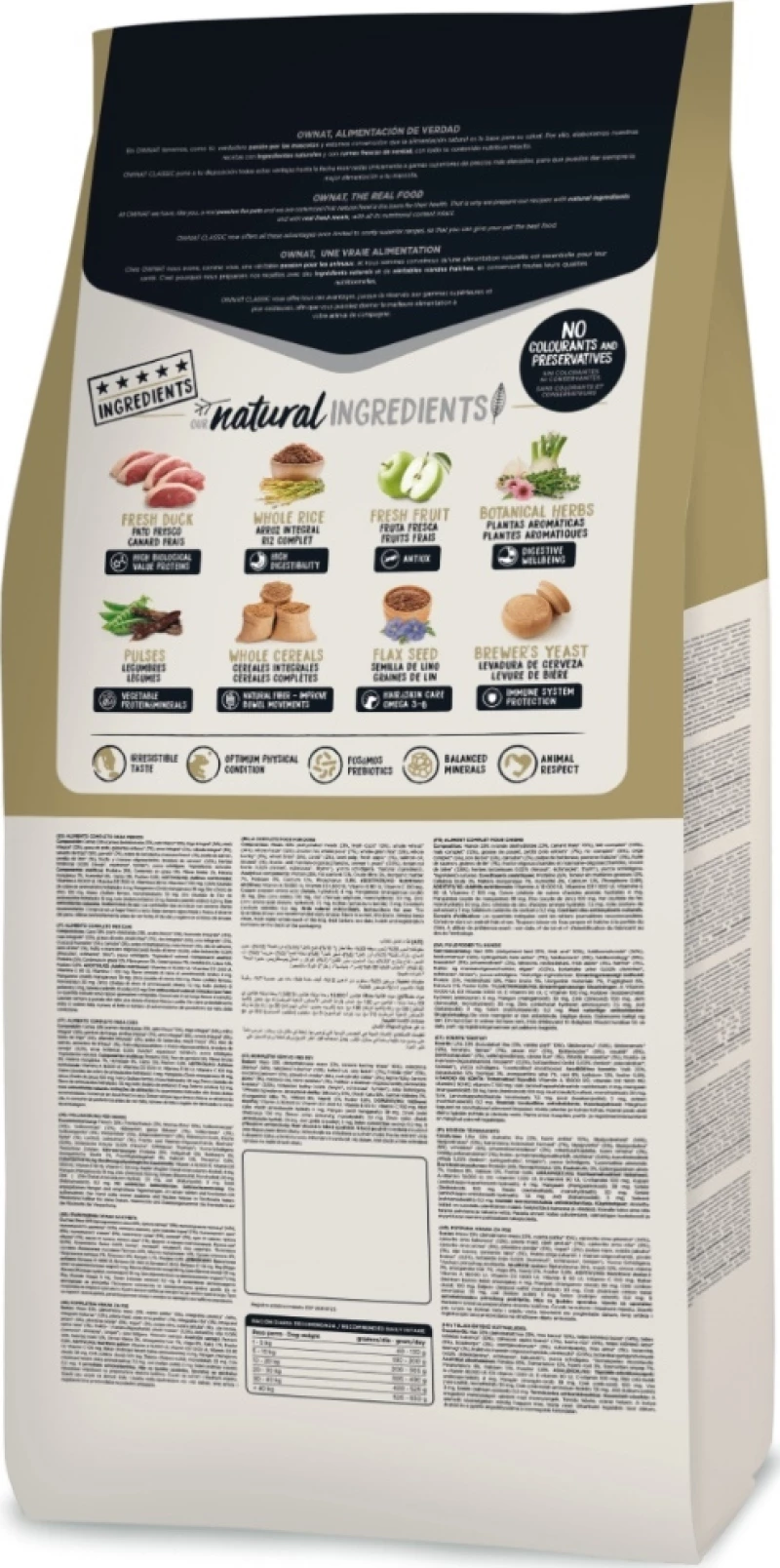 Ownat Classic Dog Duck 4Kg