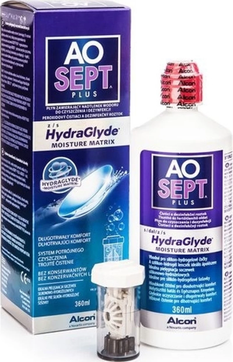 Alcon Aosept Plus Hydraglyde 360ml