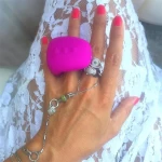 Fun Toys Gring XL Sweet Raspberry