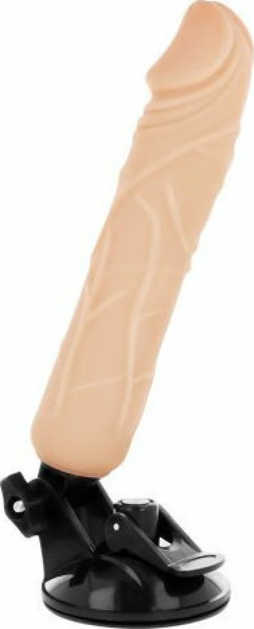 Basecock Realistic Vibrator Remote Control 20cm Flesh