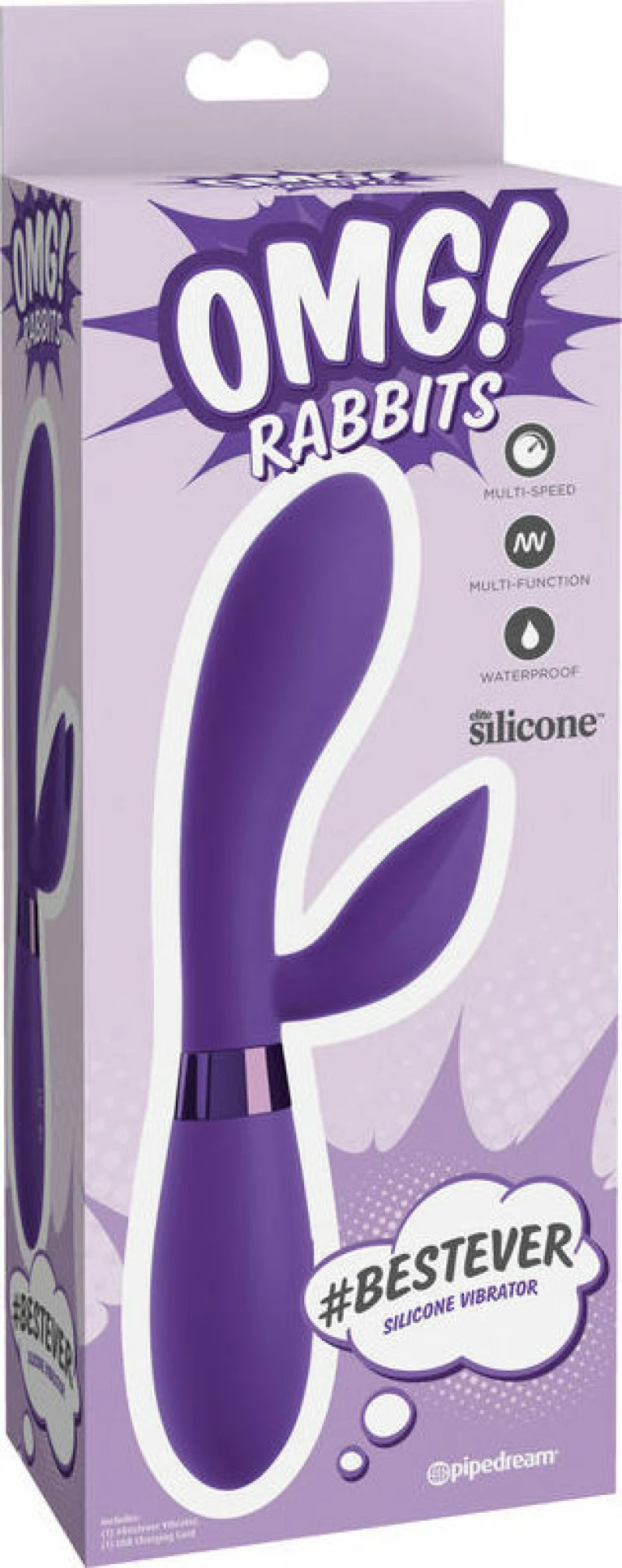 OMG Rabbits Bestever Silicone Vibrator